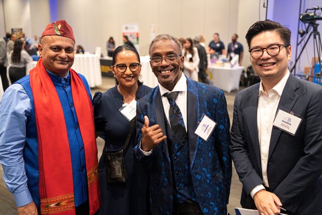 Faith leaders from several traditions at the One New York Interfaith Summit
